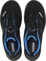 Uvex S1 P BOA Munkavédelmi védőcipő 42 méret - Fekete/Kék