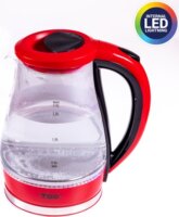 TOO KE-820 1,7L Prémium üveg vízforraló - Piros