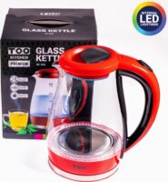 TOO KE-820 1,7L Prémium üveg vízforraló - Piros