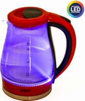 TOO KE-820 1,7L Prémium üveg vízforraló - Piros