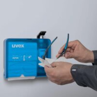 Uvex Védőszemüveg Tisztító folyadék Fali adagoló - Kék