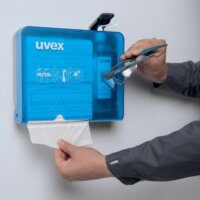 Uvex Védőszemüveg Tisztító folyadék Fali adagoló - Kék