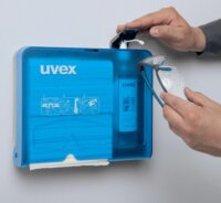 Uvex Védőszemüveg Tisztító folyadék Fali adagoló - Kék