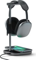 Satechi ST-UCHSMCM 2in1 Fejhallgató Állvány / Wireless Töltő - Szürke