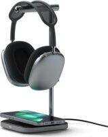 Satechi ST-UCHSMCM 2in1 Fejhallgató Állvány / Wireless Töltő - Szürke