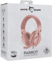 White Shark Parrot-P Vezetékes Gaming Headset - Rózsaszín