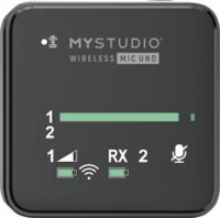 MyStudio Wireless 2,4GHz Mic Uno Csiptetős Mikrofon készlet 2db