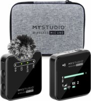 MyStudio Wireless 2,4GHz Mic Uno Csiptetős Mikrofon készlet 2db