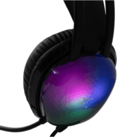 White Shark Peacock-B Vezetékes Gaming RGB Headset - Fekete