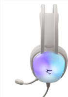 White Shark Peacock-W Vezetékes Gaming RGB Headset - Fehér