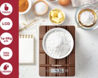 Beper P102BIL002 Digitális konyhai mérleg - Barna