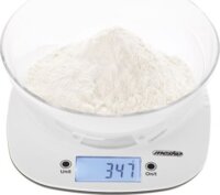 Mesko MS3179w Digitális konyhai mérleg tállal - Fehér