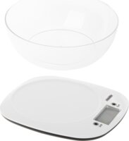 Mesko MS3179w Digitális konyhai mérleg tállal - Fehér