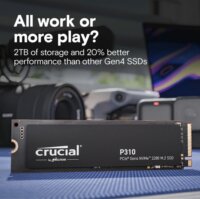 Crucial 1TB P310 Gen4 2280 NVMe PCIe M.2 SSD