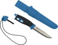 Morakniv Companion Spark Túrakés 223mm + Tűzgyújtó - Kék