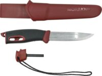 Morakniv Companion Spark Túrakés 223mm + Tűzgyújtó - Piros