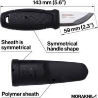 Morakniv Eldris Neck Knife Túrakés 145mm - Fekete