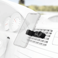 HamaFlipper Mobiltelefon autós tartó - Fekete