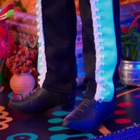 Mattel HRM73 Barbie Signature Halottak napja 2024 - Ken baba fekete öltönyben kalappal