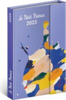 Realsystem B6 2025 Mágneses zsebnaptár - Le Petit Prince Planet (Kék)