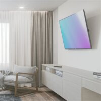 Hama 220810 32"-65" LCD TV/Monitor asztali tartó kar - Fekete (1 kijelző)