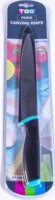 TOO KT-166 Paris Acél Szeletelő kés 20cm - Fekete