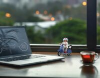 Playmobil 71622 Vespa - 1969 Vespa 150 Sprint Veloce kék Robogó