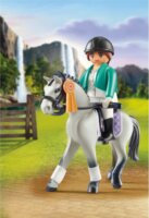 Playmobil 71641 Horses of Waterfall - Női versenylovas
