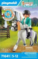 Playmobil 71641 Horses of Waterfall - Női versenylovas