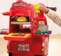 Hasbro Play-Doh Pizza készítő gyurma készlet Pink kismotorral