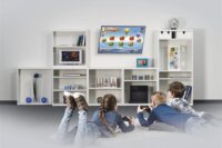 Hama 220804 19"-46" LCD TV/Monitor Fali konzol - Fekete (1 kijelző)