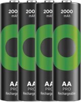 GP B26204 ReCyko Pro Professional 2000mAh Újratölthető AA Ceruzaelem (4db/csomag)