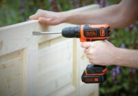BLACK+DECKER BDODD12KA Akkus Fúró-Csavarozó 10,8Volt