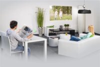 Hama 220880 Mennyezeti projektor tartó - Fehér