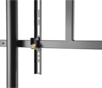 Hama 220875 49"-100" LCD TV/Monitor Gurulós állvány - Fekete (1 kijelző)