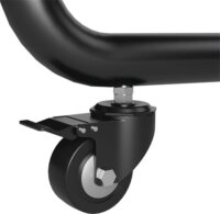 Hama 220875 49"-100" LCD TV/Monitor Gurulós állvány - Fekete (1 kijelző)