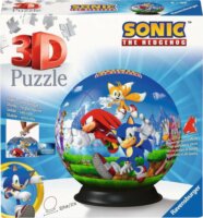Ravensburger 11592 - Sonic a Sündisznó 3D Puzzleball 72 darabos