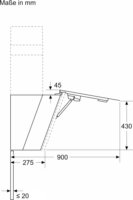 Neff D88IAN2S0 N 70 Kürtős Páraelszívó Szagelszívó - Fekete