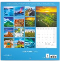 Realsystem 300 x 600mm 2025 Falinaptár - A Mi Bolygónk