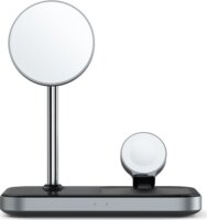 Satechi ST-WMCS3M 3in1 Wireless Mágneses Töltőállomás -Fekete