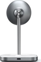 Satechi ST-WMCS2M 2in1 Wireless Mágneses Töltőállomás - Fehér