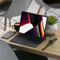 Satechi ST-TCAW7CM 20cm Type-C Mágneses Apple Watch Töltők - Fehér