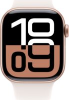 Apple Watch Series 10 Aluminium 42mm Okosóra S/M Sport szíjjal - RozéGold