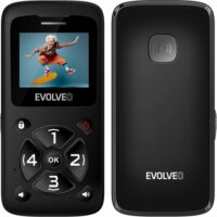 Evolveo EasyPhone ID Mobiltelefon - Fekete