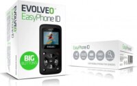 Evolveo EasyPhone ID Mobiltelefon - Fekete