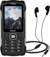 Evolveo STRONGPHONE H1 Dual SIM Mobiltelefon - Fekete/Ezüst