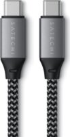 Satechi ST-TCC10M Type-C Apa - Type-C Apa Kábel - Szürke (25cm)