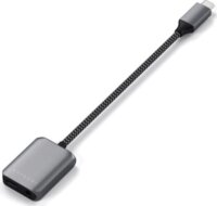 Satechi ST-UCAPDAM Type-C Apa - Jack 3,5mm Anya Audio Adapter - Szürke