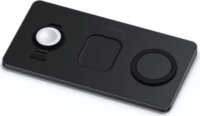 Satechi ST-X3TWCPM Trio Apple Watch / Airpods / iPhone Töltőállomás - Fekete (33W)