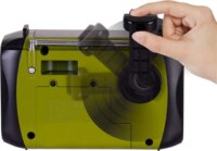 Trevi RA 7F30 BT Napelemes lámpás dinamós FM rádió - Zöld